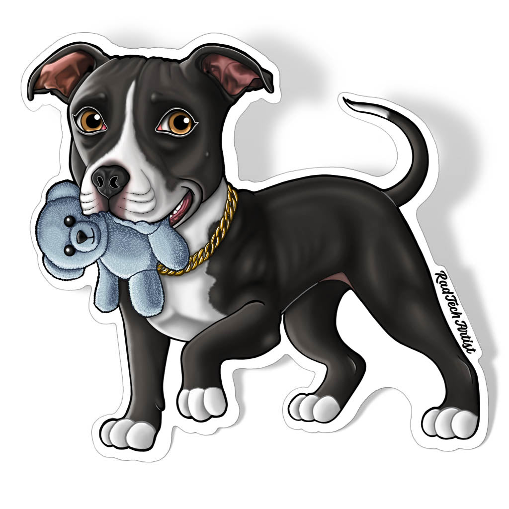 Pit Bull (American) Sticker