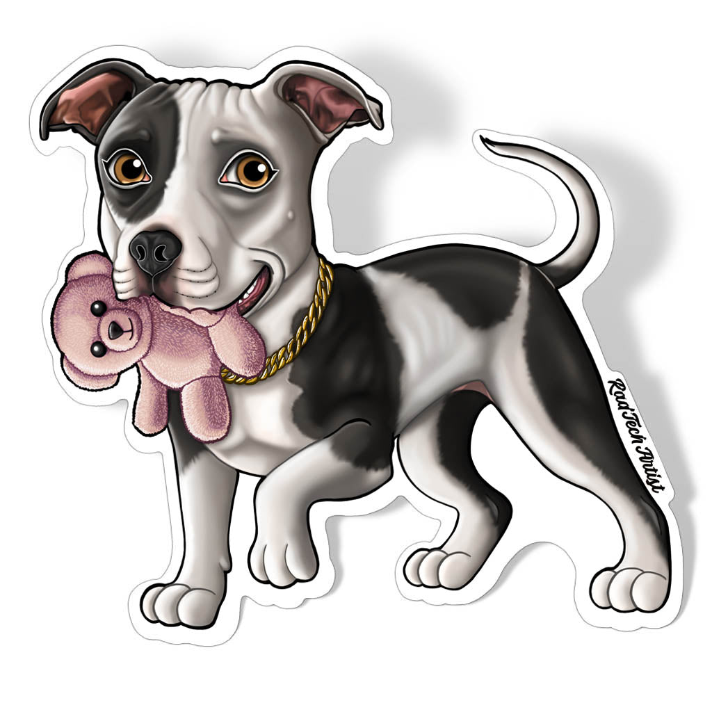 Pit Bull (American) Sticker